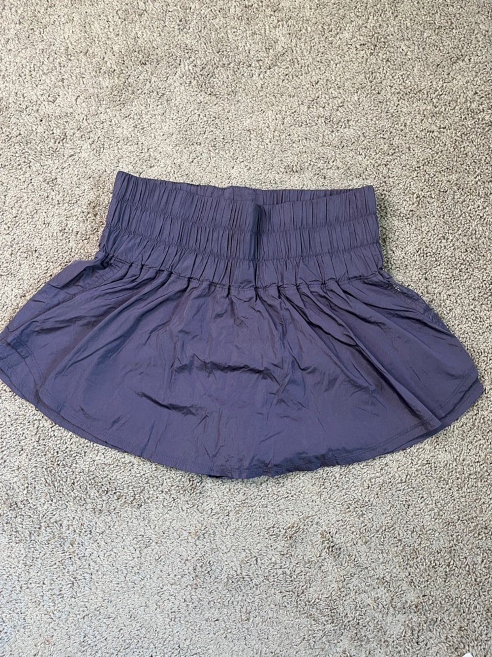 FP Movement Free People Way Home Purple Athletic Skort Sz Large Hiking Tennis